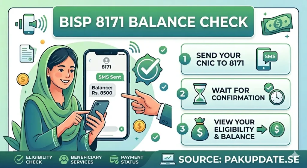 BISP 8171 Balance check